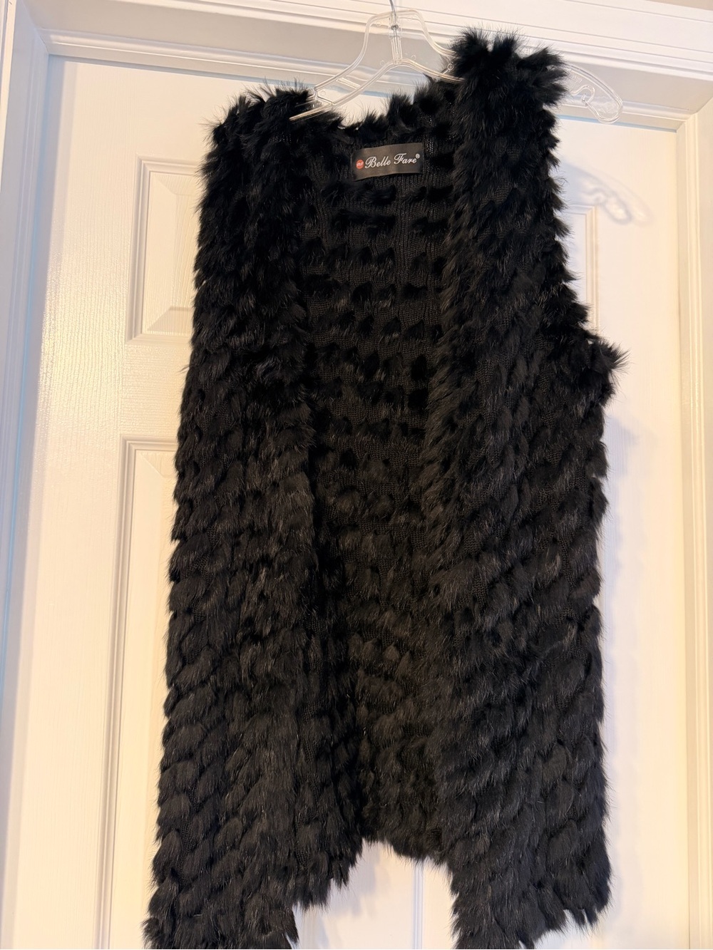 Belle Fare Black Faux Fur Vest - Women's Cozy Layering Piece